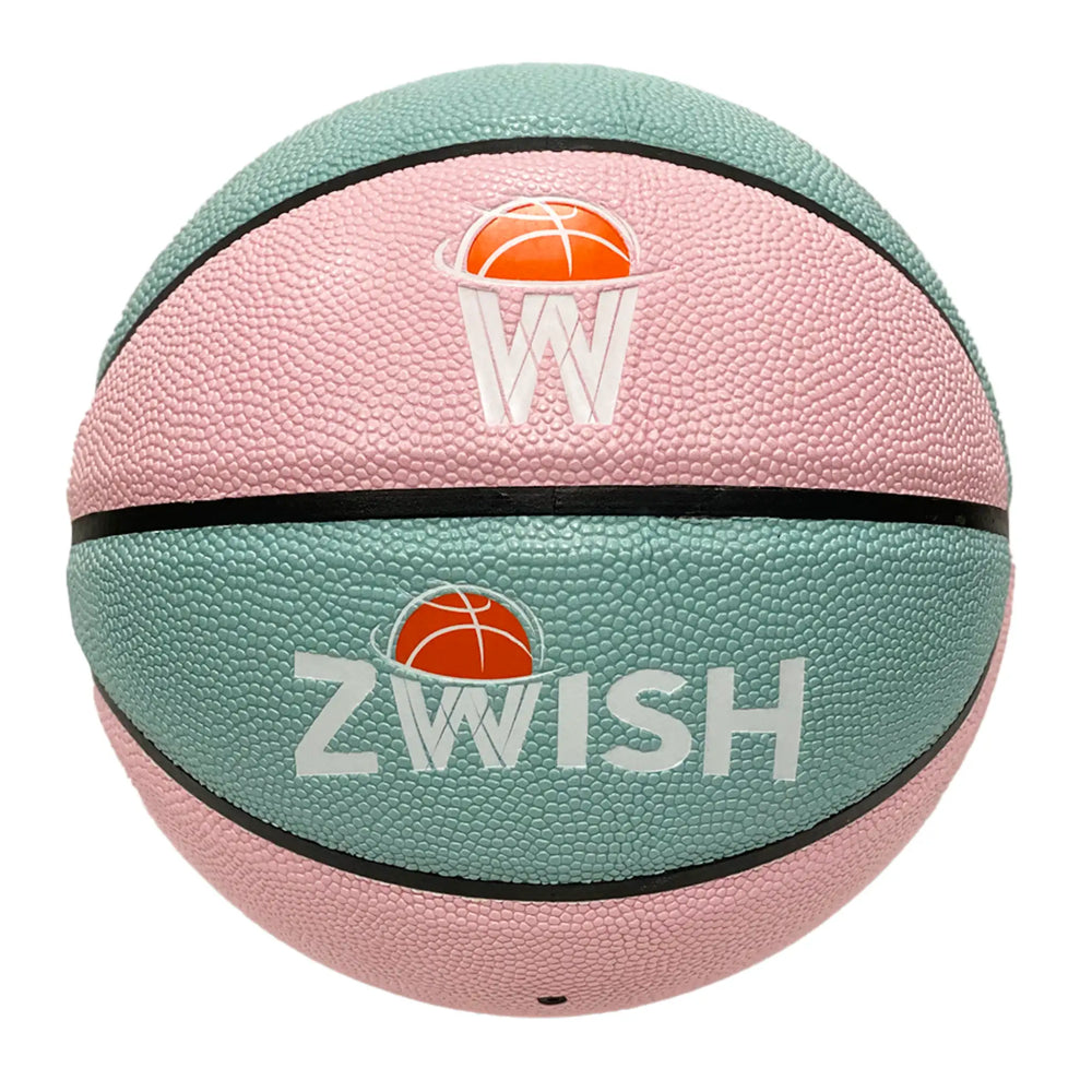 Official Zwish Basketball Pink Turquoise 