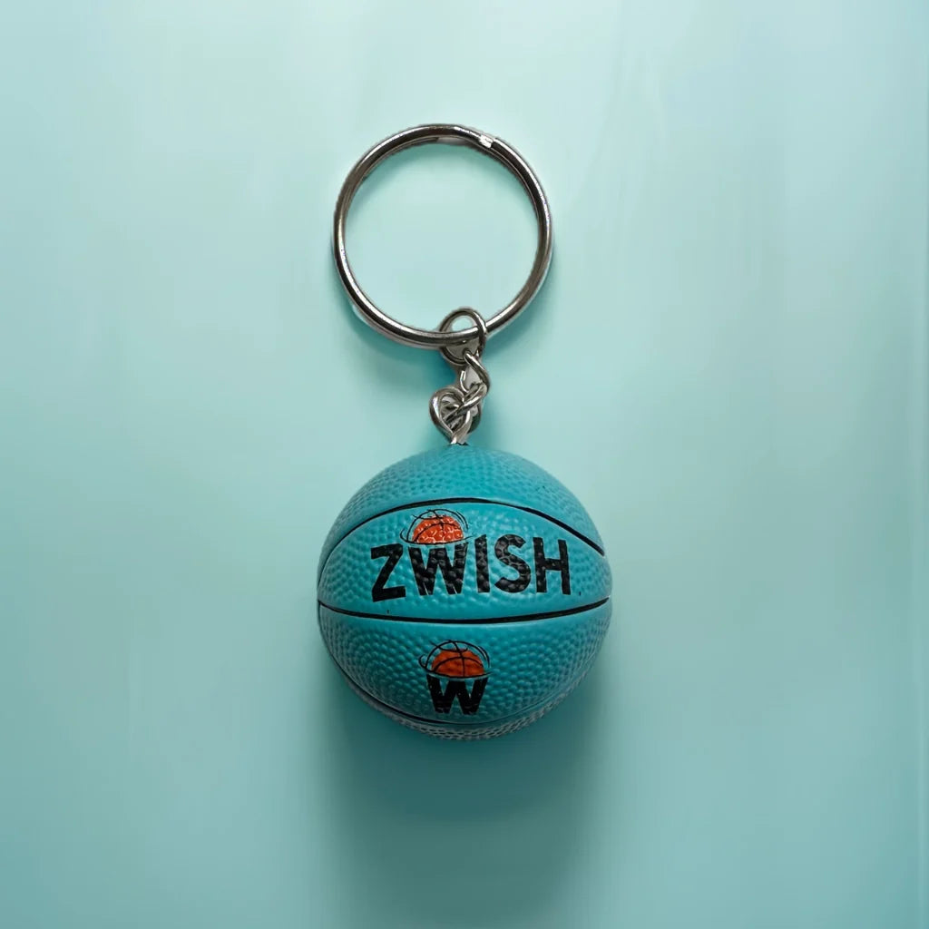 ZWISH basketball key chain