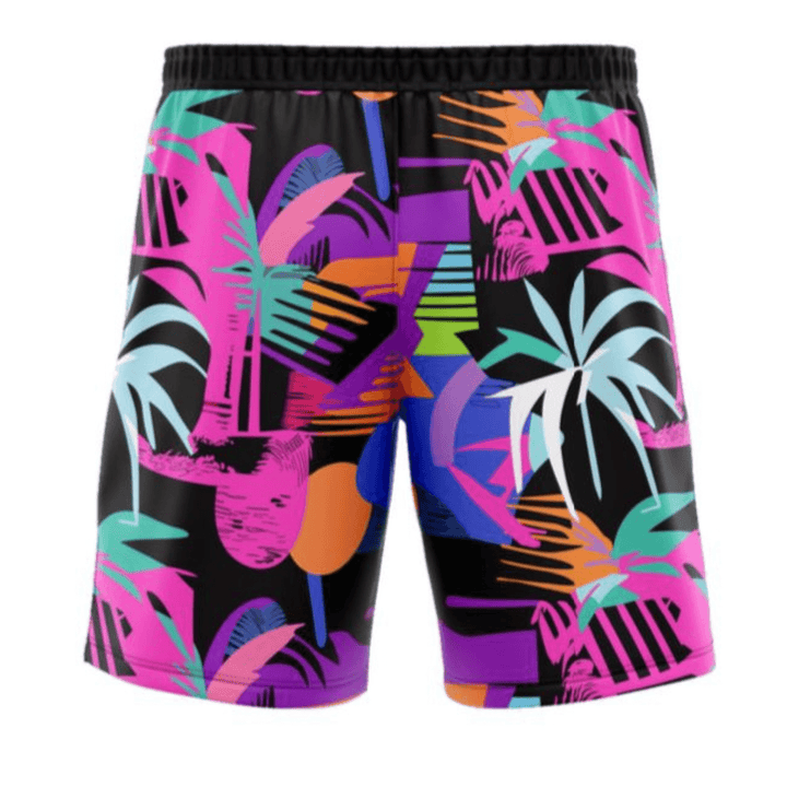 ZWISH Palm Drip basketball jersey and shorts set - shorts back