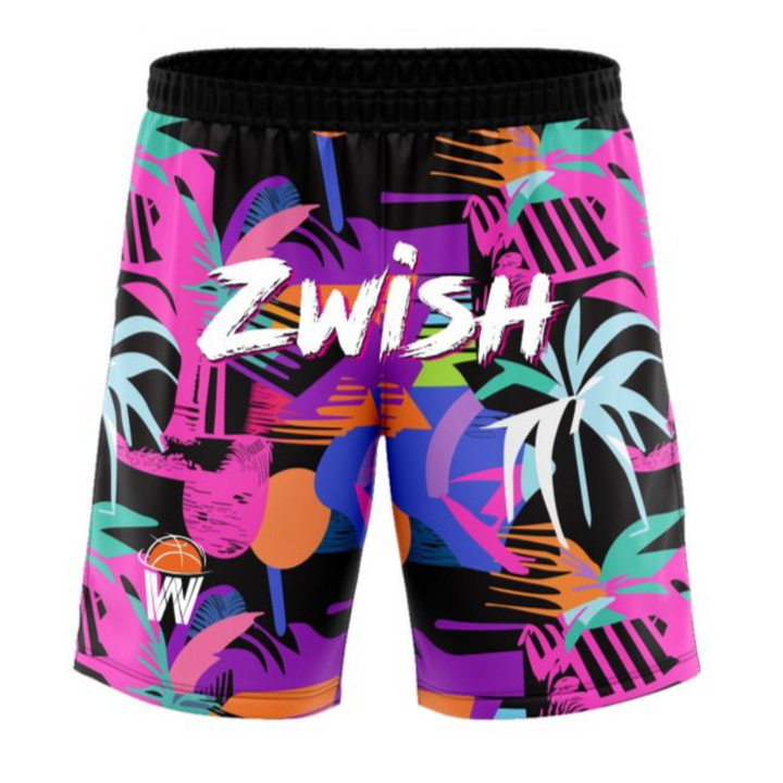 Palm Drip Shorts - ZWISH