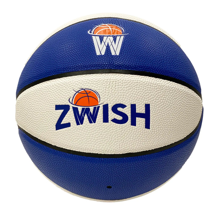 Official Zwish Basketball Blue White 