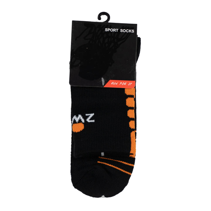 Unisex Black Socks