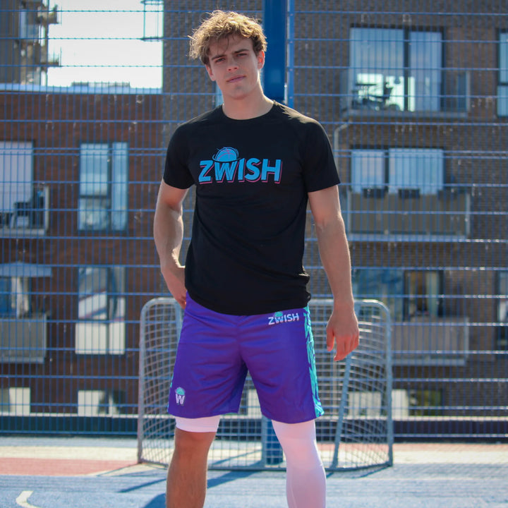 Unisex Purple Blaze Shorts