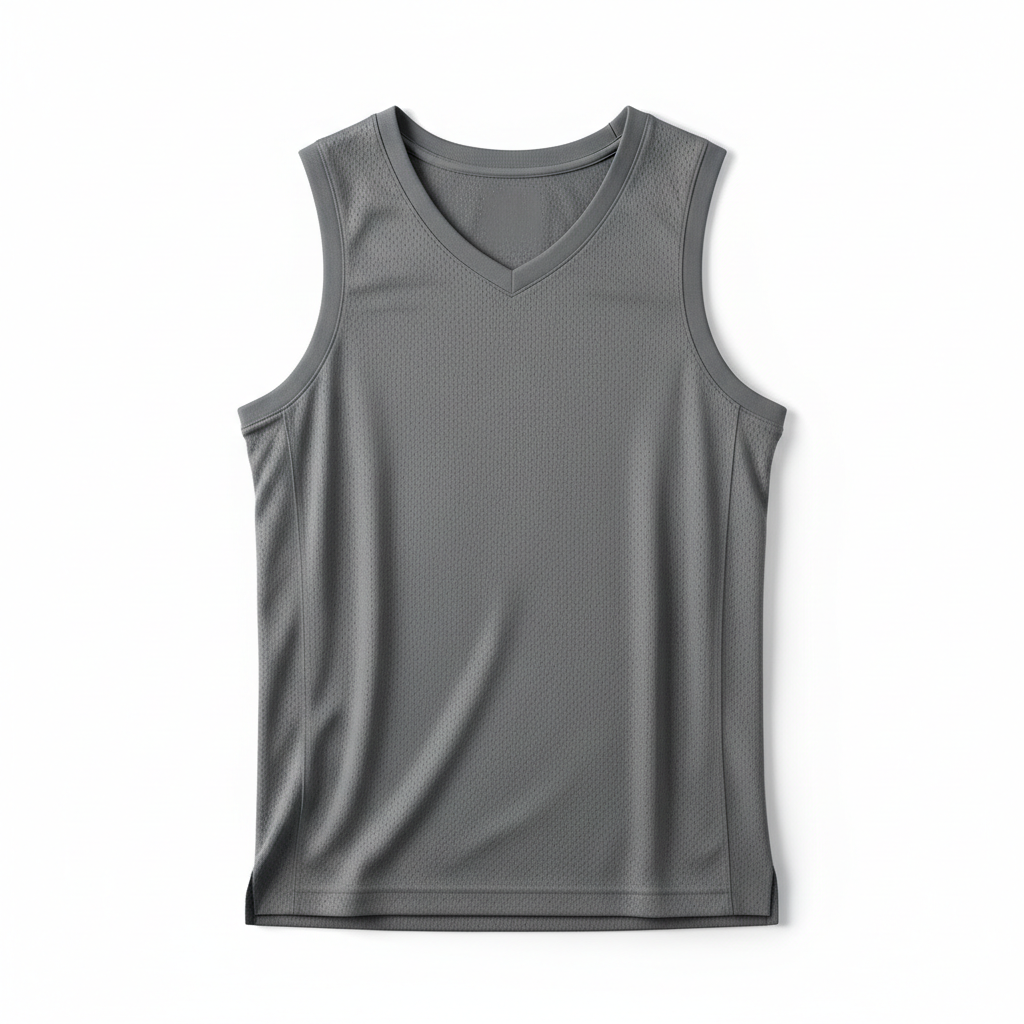 Blank basketball jersey