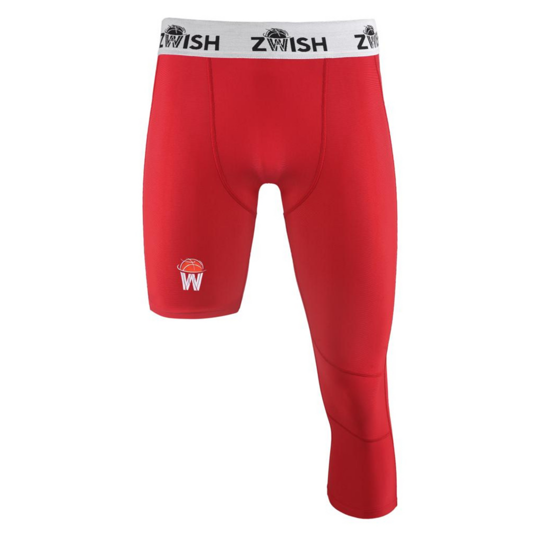 One-Leg Compression Tights 2.0 (Left-side) - ZWISH