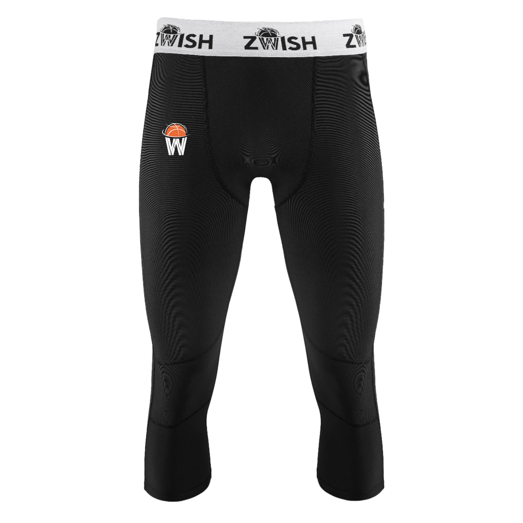 Compression Tights 3 4 Length ZWISH