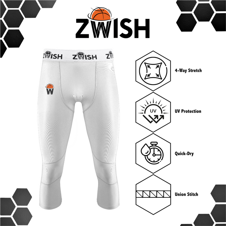 Long Compression tights (3/4 length) - ZWISH